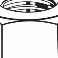 Sim Supply Std,Stl,Blk,5/8 -11,.94x35/64 ,Gr5,PK300 A01100.062.0001