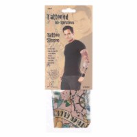 Seasons Classic Tattoo Sleeve Adult Halloween Costume Accessory Perspective: Main