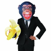 Morris Costumes  Adult Chimp Mask - One Size Fit Most