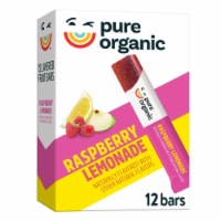 Pure Organic Layered Fruit Bars Raspberry Lemonade