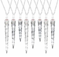 Gemmy 8 LED Shooting Star Icicle String Light Christmas Decor Perspective: Main