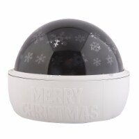 Gemmy Tabletop Christmas Lightshow Snowflake Projection - White Perspective: Main