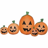 Gemmy Industries Harvest Jack-O-Lantern Scene Inflatable Airblown Decor Costume