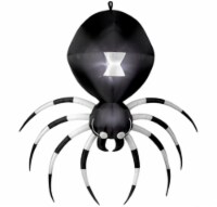 Gemmy Hanging Spider - Black/White Perspective: Main