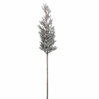 Northlight 39  Brown and Silver Glittered Artificial Pine Spring Christmas Branch Spray