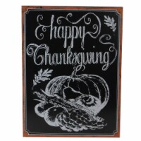 Northlight 14 Holiday Inspired Framed Happy Thanksgiving Chalkboard Wall Art