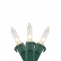 Northlight 20-Count Clear Mini Christmas Light Set, 4ft Green Wire