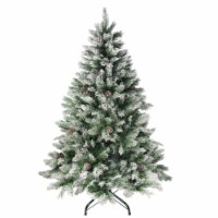 Northlight Medium Flocked Angel Pine Artificial Christmas Tree - 6' - Unlit Perspective: Main