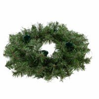 Northlight 12  Two-Tone Pine Artificial Christmas Advent Candle Wreath