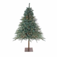 Northlight 7.5' Pre-Lit Medium Fairbanks Alpine Artificial Christmas Tree - Clear Lights