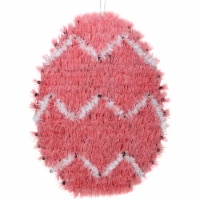 Northlight 12 Pink and White Easter Egg Hanging Window Decor
