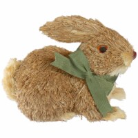 Northlight 8 Brown Sisal Bunny Rabbit Easter Figure