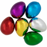 Northlight 6ct Multicolor Metallic Easter Egg Decorations 3.5