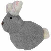 Northlight 8 Gray and White Plush Dove Bunny Rabbit Easter Spring Tabletop Figurine