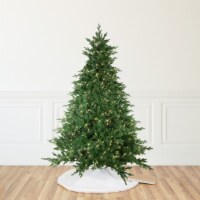 Northlight Real Touch™️ Pre-Lit Full Minnesota Balsam Fir Artificial Christmas Tree - 6.5' -