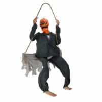 Northlight 30 Animated Swinging Pumpkin Man Halloween Decoration