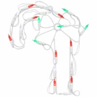 Northlight 12  Battery Operated LED Candy Cane Christmas Window Silhouette Decoration