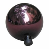 Northlight 33377041 10 in. Plum Purple Glass Outdoor Patio Garden Gazing Ball