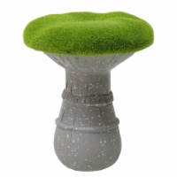 Northlight 33377621 6.5 in. Artificial Moss Covered Mushroom Outdoor Garden Statue