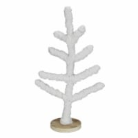 Northlight 19.5 White Yarn Wrapped Table Top Christmas Tree
