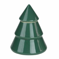 Northlight 6.25 Green Contemporary Ceramic Christmas Tree Container
