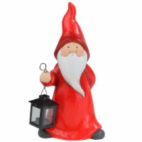 Northlight 12 Whimsical Santa Claus Gnome with Lantern Christmas Figure