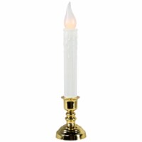 Northlight 8.5 White LED Christmas Candle Lamp with Automatic Timer