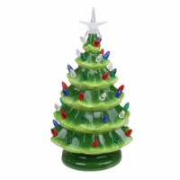 Northlight 12.5 LED Lighted Retro Table Top Christmas Tree with Star Topper