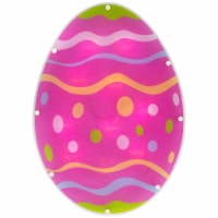 Northlight 14 Battery Operated LED Lighted Easter Egg Window Silhouette