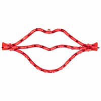 Northlight 17.5 Lighted Red Lips Valentine's Day Window Silhouette Decoration