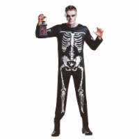 Northlight Black and White Skeleton Boy Children's Halloween Costume - Medium