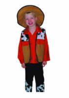 Northlight Red and Black Cowboy Boy Child Halloween Costume - Medium Age 4-6
