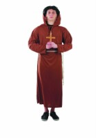 Northlight Brown Monk's Hooded Robe Boy Teen Halloween Costume - Large