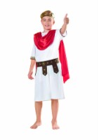 Northlight White and Red Roman Caesar Boy Child Halloween Costume - Large