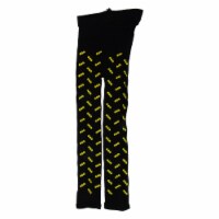 Northlight 11 Black With Yellow Bats Halloween Stockings
