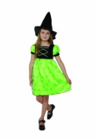 Northlight Green and Black Witch Girl Child Halloween Costume - Small