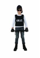 Northlight Black and White Police Officer Boy Child Halloween Costume - Large