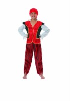 Northlight Red and Black Pirate Boy Child Halloween Costume - Medium