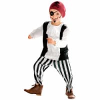 Northlight Black White Pirate Boys Halloween Costume - Small