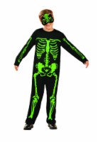 Northlight Black and Green Skeleton Boy Child Halloween Costume - Medium