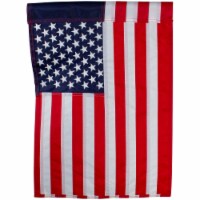 Northlight 34219453 Embroidered American Outdoor Garden Flag - 12.5 x 18 in.