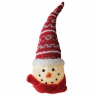 Northlight 11.75 LED Lighted Santa Snowman Head Christmas Table Top Decoration