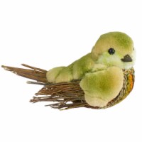 Northlight 8.5 Green and Brown Autumn Harvest Twig Bird