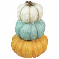 Northlight 22  Triple Stacked Pumpkins Thanksgiving Tabletop Decor