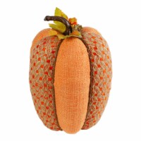 Northlight 10.5  Orange Autumn Harvest Thanksgiving Tall Pumpkin