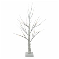 Northlight 24 Lighted Christmas Twig Tree Outdoor Decoration - Warm White LED Lights