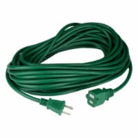 Northlight 40' Green 2-Prong Outdoor Extension Power Cord with End Connector