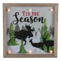 Northlight 12 Lighted 'Tis The Season' Christmas Wall Decor