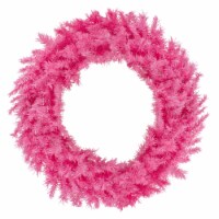 Northlight 36 Pink Spruce Artificial Christmas Wreath, Unlit Perspective: Main