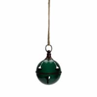 Northlight 5 Green Metal Jingle Bell Hanging Christmas Decoration